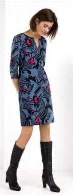Expresso jurk in maat 46 grijs/zwart, Kleding | Dames, Jurken, Zwart, Maat 46/48 (XL) of groter, Ophalen of Verzenden, Zo goed als nieuw
