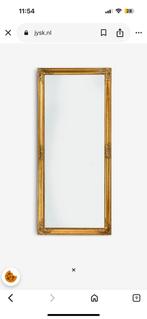 Gouden spiegel, Huis en Inrichting, Ophalen, Zo goed als nieuw, Rechthoekig, Minder dan 100 cm