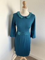 King Louie maat XL blauwe glitter jurk 2678