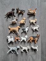 16 schleich honden 3€ p/s, Ophalen of Verzenden, Zo goed als nieuw, Hond of Kat, Beeldje of Figuurtje