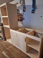 Keukenblok van terug gedroogd en geschaafd steigerhout, Huis en Inrichting, Keuken | Keukenelementen, Ophalen of Verzenden, Nieuw