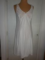 vintage onderjurk maat 42, Verzenden, Wit, Overige typen