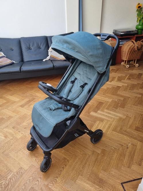 Easywalker Jackey Forest Green - buggy met regenhoes, Kinderen en Baby's, Buggy's, Zo goed als nieuw, Overige merken, Regenhoes