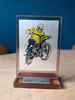 Vintage Motorcross Trofee - St. Nicolaas Cross 1977, Gebruikt, Overige typen, Onbekend, Ophalen of Verzenden
