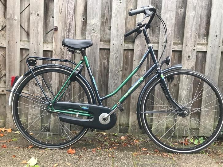 Stadsfiets, Fietsen en Brommers, Fietsen | Dames | Damesfietsen, Gebruikt, Overige merken, Versnellingen, 53 tot 56 cm, Ophalen