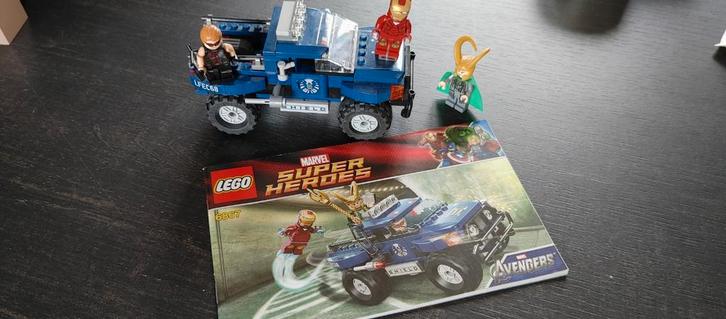 LEGO Marvel Super Heroes 6867 – Loki’s Cosmic Cube Escape, Kinderen en Baby's, Speelgoed | Duplo en Lego, Zo goed als nieuw, Ophalen of Verzenden