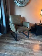 Eco leder fauteuil, Huis en Inrichting, Fauteuils, Ophalen, Zo goed als nieuw
