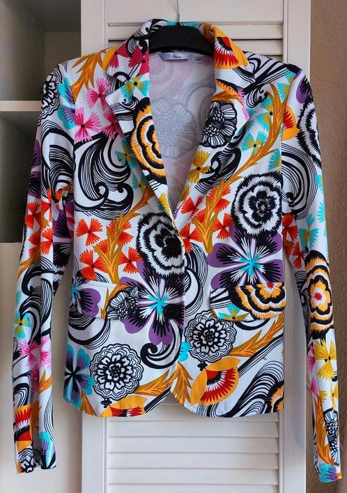 Zomers katoen colbertje met stretch (miss Etam),, (maat M), Kleding | Dames, Jasjes, Kostuums en Pakken, Zo goed als nieuw, Jasje