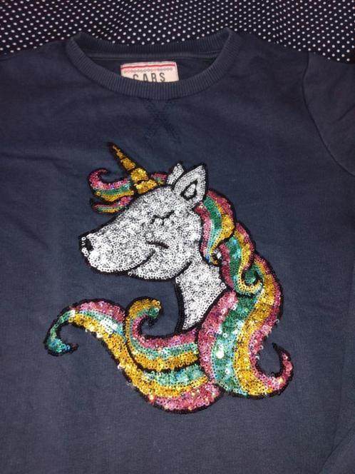 134 140 unicorn SET + een flared broek (jurk, trui, broek), Kinderen en Baby's, Kinderkleding | Maat 134, Gebruikt, Meisje, Setje
