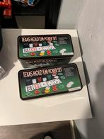 2x Texas Hold'em Pokerset, Hobby en Vrije tijd, Gezelschapsspellen | Kaartspellen, Vijf spelers of meer, Ophalen of Verzenden