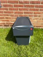 Hailo Tandem Afvalsysteem 25,1x48,2x40 cm Donker Grijs/Zwart, Huis en Inrichting, Woonaccessoires | Prullenbakken, Overige materialen