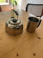 Kampeer fluitketel / theepot en mok, Ophalen of Verzenden, Zo goed als nieuw
