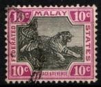 Mooi kavel Commonwealth Malaya HZZ201., Verzenden, Gestempeld