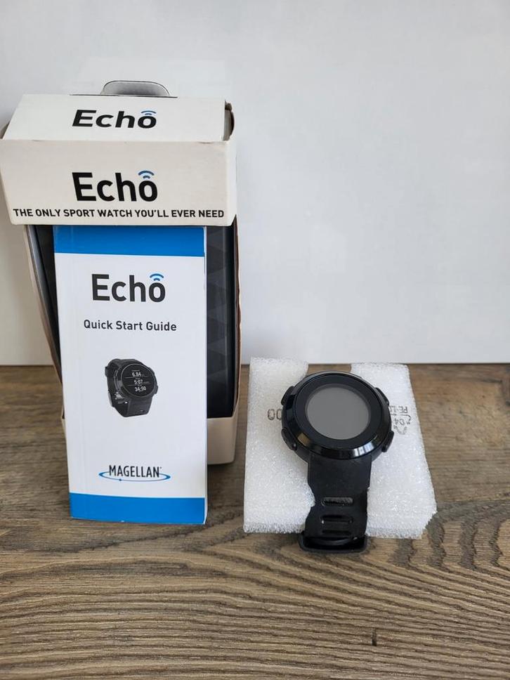 Magellan sport horloge., Sieraden, Tassen en Uiterlijk, Sporthorloges, Zo goed als nieuw, Zwart, Ophalen