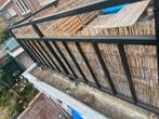 Stalen Balkonhek / Dakterras Omheining - 400x260x106cm, Tuin en Terras, Ophalen, Gebruikt, Staal, 100 tot 150 cm
