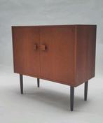 Vintage teak houten dressoir kastje jaren 50 60 kast hout, Ophalen, ., Mid century modern dutch Scandinavisch design, Teakhout
