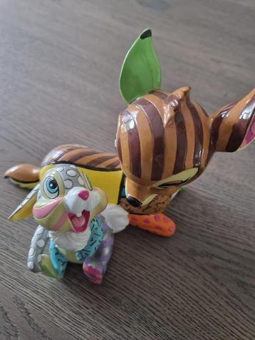 Britto beeld Bambi met Stampertje beschikbaar voor biedingen