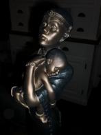 groot BEELD <> MASAI Vrouw met Baby <> 53 cm Hoog <> NIEUW, Ophalen of Verzenden, Nieuw