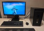 Computer compleet Hp I7 - SSD/HDD - 16GB - Nvidia -24 Inch, Computers en Software, Desktop Pc's, HP Prodesk, Ophalen of Verzenden