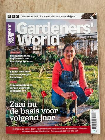 Gardeners’ World tijdschrift November 2022 beschikbaar voor biedingen