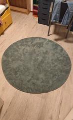 Groen Vloerkleed - 150cm - Zo Goed Als Nieuw, Huis en Inrichting, Ophalen, Rond, Zo goed als nieuw, Modern