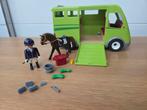 Playmobil Paardenvrachtwagen, Ophalen of Verzenden, Zo goed als nieuw, Complete set