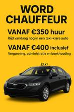 Taxi rijklaar te huur!, Diensten en Vakmensen, Koeriers, Chauffeurs en Taxi's, Groepsvervoer