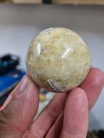 Bol van geel/ Groene calciet, Ophalen of Verzenden, Mineraal