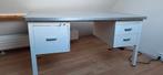 Gispen stalen bureau, Huis en Inrichting, Bureaus, Ophalen, Gebruikt, Bureau