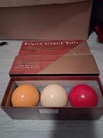 2 setjes biljartballen Belgian Aramith Balls, Ophalen of Verzenden, Zo goed als nieuw, Keu of Ballen