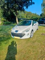 Peugeot 308 1.6 THP CC AUT 2011 Parelmoer metalic wit, Auto's, Peugeot, Zwart, Wit, Leder, Particulier