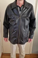 Te koop.   Leren heren jack, Bruin, Maat 48/50 (M), Ophalen of Verzenden, Zo goed als nieuw