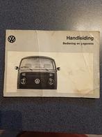 Instructieboekje VW T2 bus, Ophalen of Verzenden