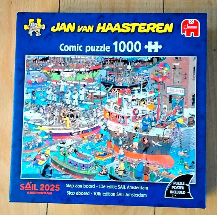 Jan van Haasteren, diverse puzzels, o,a. Sail Amsterdam, Hobby en Vrije tijd, Denksport en Puzzels, Zo goed als nieuw, Legpuzzel