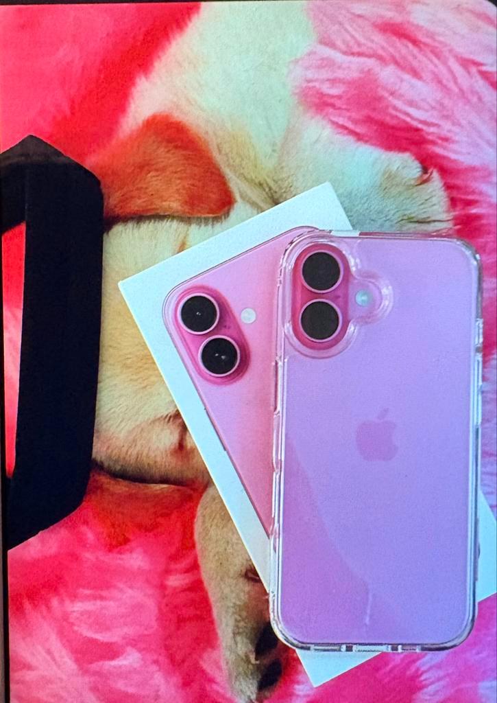 Iphone 16 256GB Nieuw (4 dagen gebruikt) Roze, Telecommunicatie, Mobiele telefoons | Toebehoren en Onderdelen, Nieuw, Apple iPhone