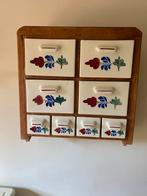 Boerenbond Kruidenkastje - Vintage, Huis en Inrichting, Kasten | Dressoirs, Ophalen, Minder dan 50 cm, Gebruikt, Minder dan 25 cm