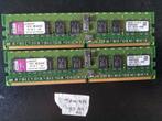 Kingston KTH-MLG4/4G Set van 2 X 2GB ECC REG DDR2 [MEM244], Server, Ophalen of Verzenden, Zo goed als nieuw, DDR2