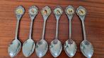 Zes vintage Australische souvenirlepels, Ophalen of Verzenden