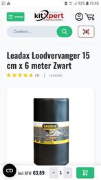 4x Leadax 0.15x6mtr loodslab (loodvervanger), Doe-het-zelf en Verbouw, Overige materialen, Zwart, Overige typen, Nieuw