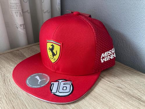 ✅ Charles Leclerc 2019 pet Scuderia Ferrari F1 cap Snapback, Verzamelen, Automerken, Motoren en Formule 1, Nieuw, Formule 1, Ophalen of Verzenden