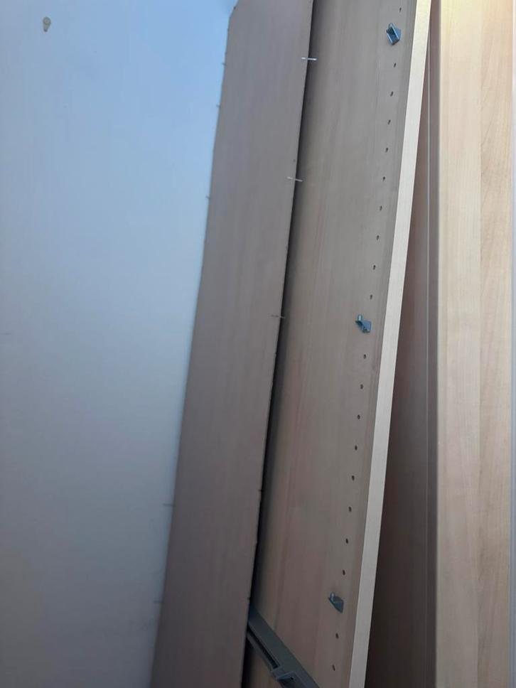 Pax ikea icl achterwand deur, planken& manden, Huis en Inrichting, Kasten | Kledingkasten, Gebruikt, 200 cm of meer, 50 tot 100 cm