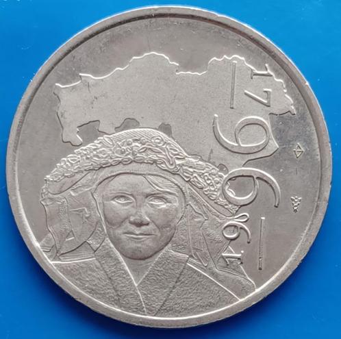 1 Poffer 1996 "200 jaar Noord-Brabant"  ø 30mm  Geslagen t.g, Postzegels en Munten, Penningen en Medailles, Overige materialen