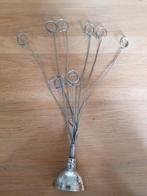 Zilverkleurige kaartenboom, Huis en Inrichting, Ophalen of Verzenden, Gebruikt