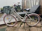 Cortina U4 fiets 26 inch wit roze meidenfiets transport, Fietsen en Brommers, Gebruikt, Versnellingen, Cortina, Ophalen