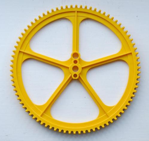 K'NEX Onderdeel | Geel Groot Tandwiel Large Size, Kinderen en Baby's, Speelgoed | Bouwstenen, Zo goed als nieuw, K'nex, Ophalen of Verzenden