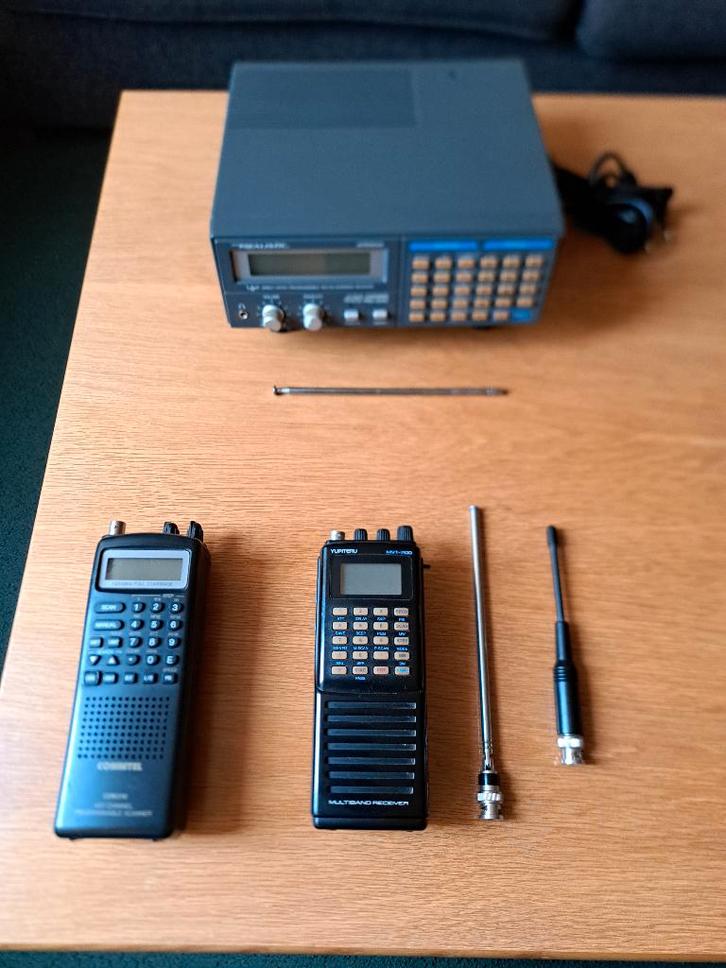 Scanner, Telecommunicatie, Scanners, Gebruikt, 200 tot 500 kanalen, Draagbaar, Ophalen