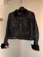 High Use, zwart spijkerjasje, maat D42, Zwart, Maat 42/44 (L), Ophalen of Verzenden, Zo goed als nieuw