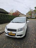 Chevrolet Aveo 1.2 16V 3D 2009 Wit apk tot 23 Juli, Voorwielaandrijving, Stof, 4 cilinders, 400 kg