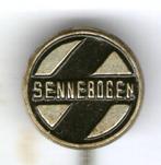 Sennebogen kranen zilverkleurig speldje ( H_035 ), Verzenden, Nieuw, Transport, Speldje of Pin