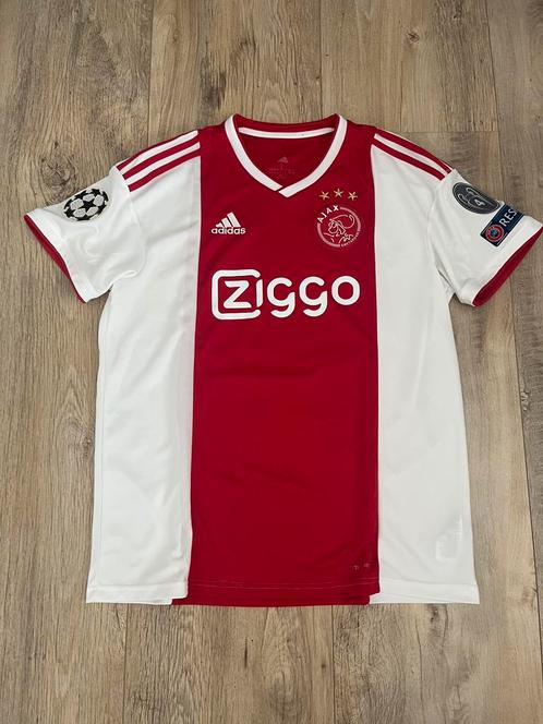 Ajax Thuisshirt 2018/19, Kleding | Heren, Sportkleding, Zo goed als nieuw, Voetbal, Maat 52/54 (L), Rood, Ophalen of Verzenden